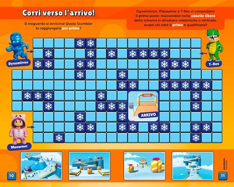 Attacca e inciampa. Puffy sticker. Stumble guys. Ediz. a colori - Lucia Marenzi - 4