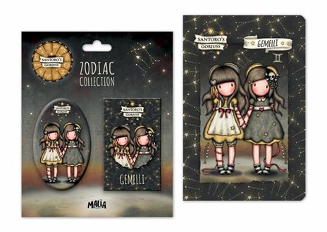Gemelli. Gorjuss. Box zodiaco. Ediz. a colori. Con calamita - 2