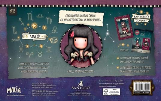 Cancro. Gorjuss. Box zodiaco. Ediz. a colori. Con calamita - 3