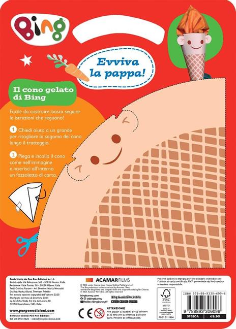 Evviva la pappa! Bing. Ediz. a colori. Con set da forno - Cristina Panzeri - 2