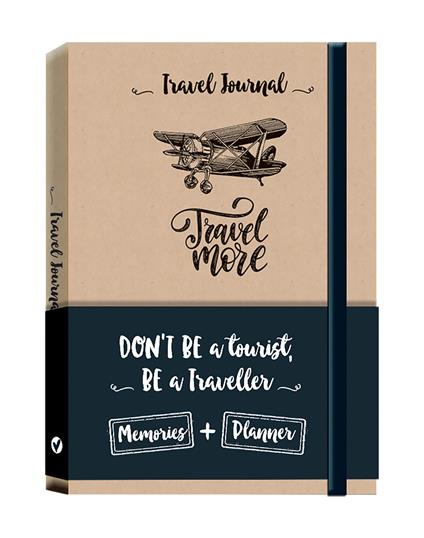 Travel more. Travel journal. Notebook - Marilla Pascale - copertina