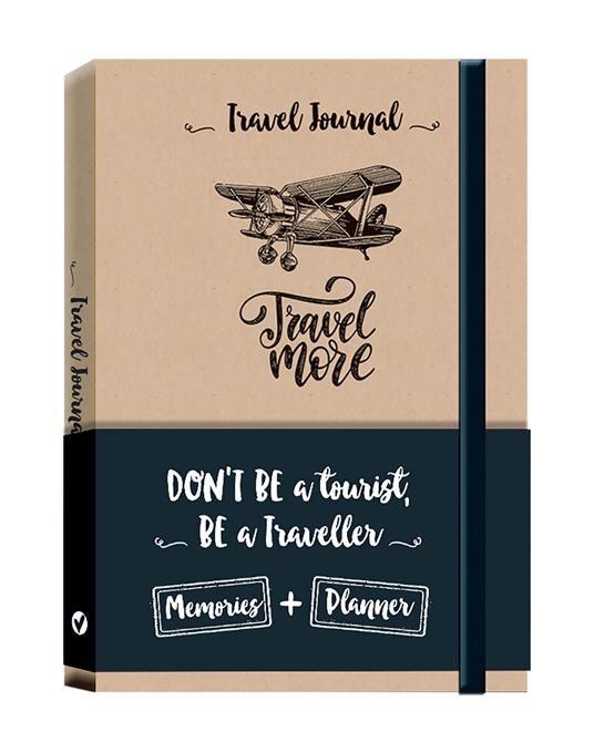 Travel more. Travel journal. Notebook - Marilla Pascale - copertina