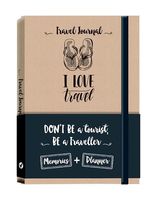 I love travel. Travel journal. Notebook - Marilla Pascale - copertina