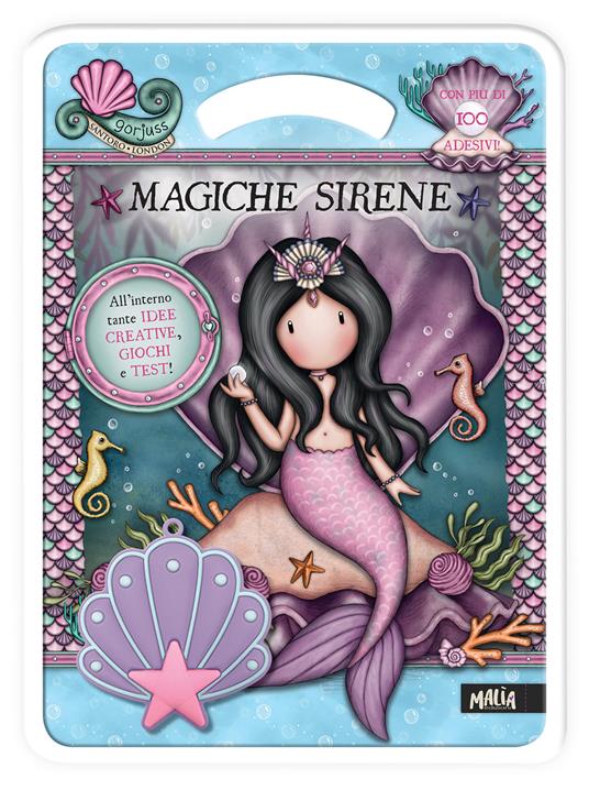 Magiche sirene. Activity con gadget. Gorjuss. Ediz. a colori. Con pochette lilla - Lucia Marenzi - copertina