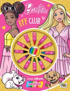 BFF club. Barbie. Il mio album pastello. Ediz. a colori. Con 12 pastelli a cera