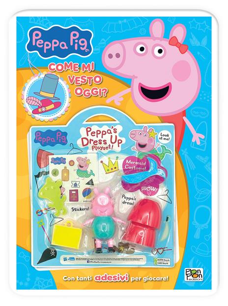 Come mi vesto oggi? Peppa Pig. Ediz. a colori. Con set gioco per vestire Peppa - copertina