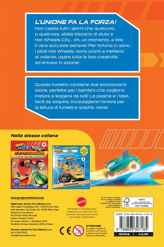 Piloti in azione. Hot Wheels. Let's race - 2