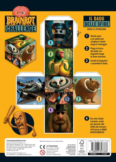Brainrot Challenge. Affronta 10 prove e vinci! Card book. Ediz. a colori - 2