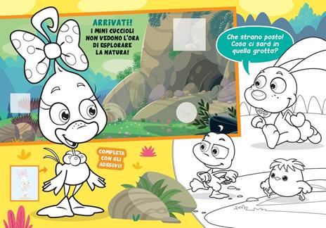 Mini Cuccioli e i DinoCuccioli. Il mio primo libro da colorare. Ediz. a colori - 3
