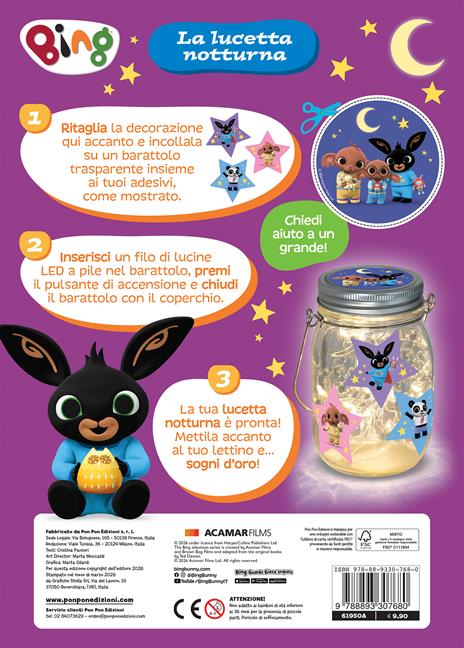 Giochiamo con il buio! Bing. Ediz. a colori. Con torcia - Cristina Panzeri - 2