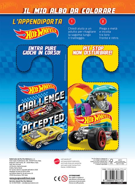 Colori in pista. Hot Wheels. Sticker & color. Ediz. a colori. Con macchinina - Alice Torricelli - 2