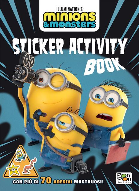 Minions & Monsters. Sticker activity book. Ediz. a colori - copertina