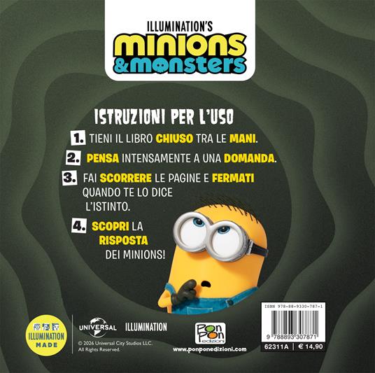 Il libro delle risposte. Minions & Monsters. Ediz. a colori - Lucia Marenzi - 2