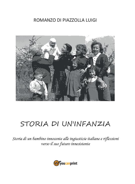 Storia di un'infanzia - Luigi Piazzolla - copertina