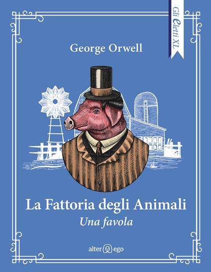 La fattoria degli animali - George Orwell - copertina