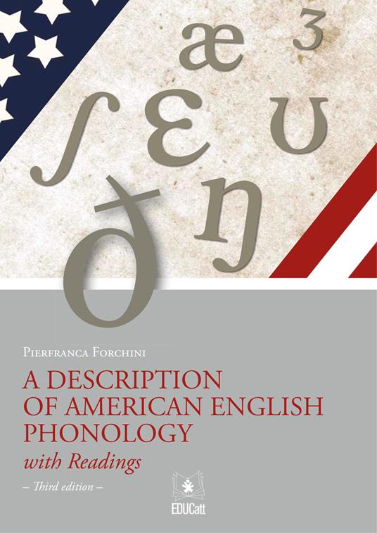 A description of American English phonology - Pierfranca Forchini - copertina