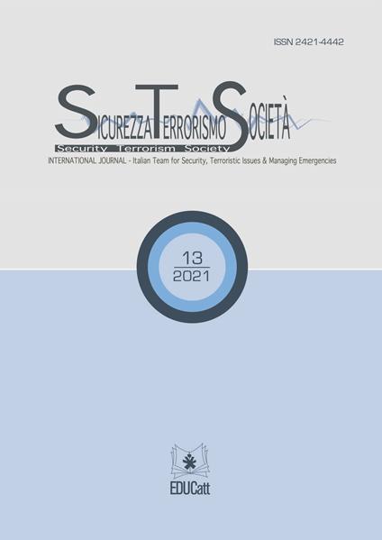 Sicurezza, terrorismo, società. International journal. Ediz. italiana e inglese (2021). Vol. 13 - copertina