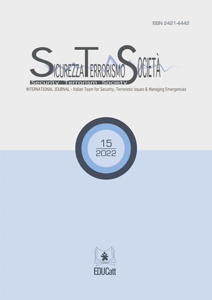 Sicurezza, terrorismo, società. International journal. Ediz. italiana e inglese (2022). Vol. 15 - copertina