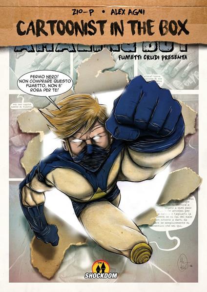 Cartoonist in the box - Zio-P,Alex Agni - copertina