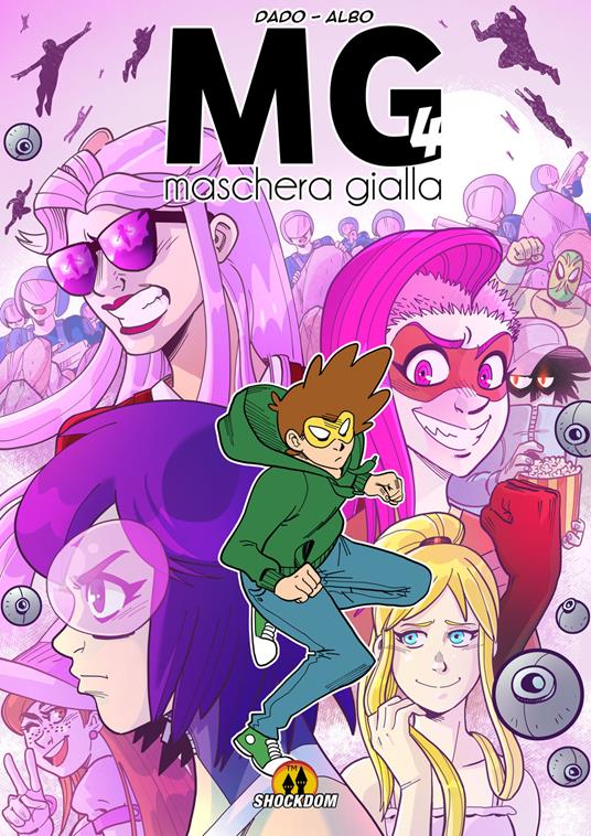 MG. Maschera gialla. Vol. 4 - Davide «Dado» Caporali - copertina