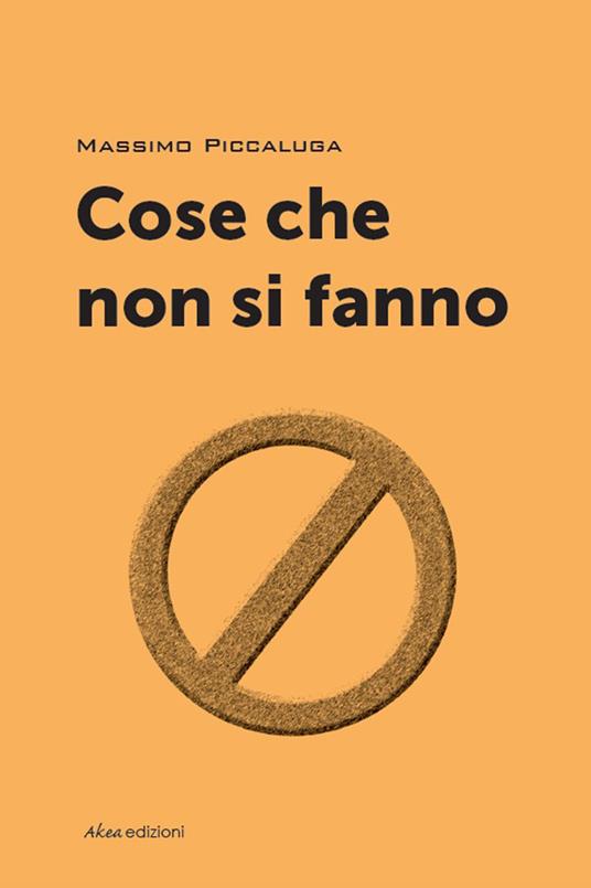 Cose che non si fanno - Massimo Piccaluga - copertina