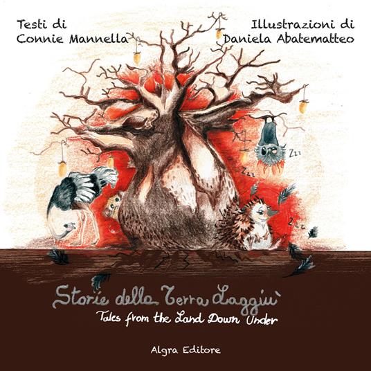Storie della Terra Laggiù-Tales from the Land Down Under - Connie Mannella - copertina