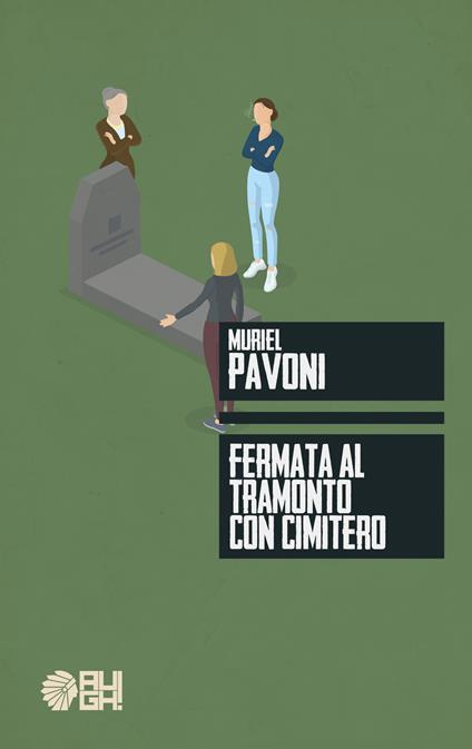 Fermata al tramonto con cimitero - Muriel Pavoni - copertina