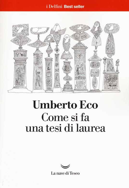 Come si fa una tesi di laurea - Umberto Eco - copertina