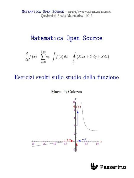 Esercizi svolti sullo studio della funzione - Marcello Colozzo - ebook