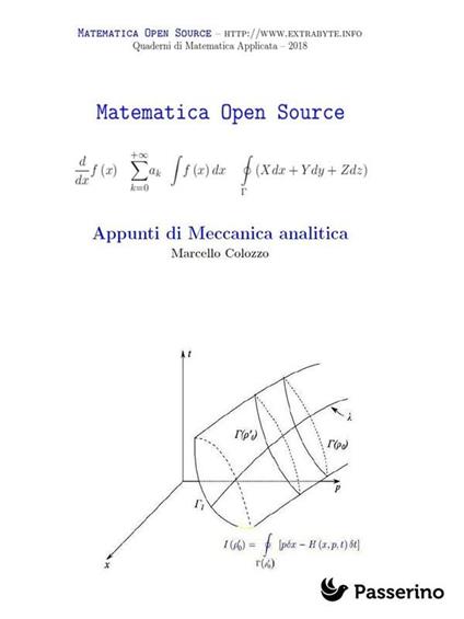 Appunti di meccanica analitica - Marcello Colozzo - ebook