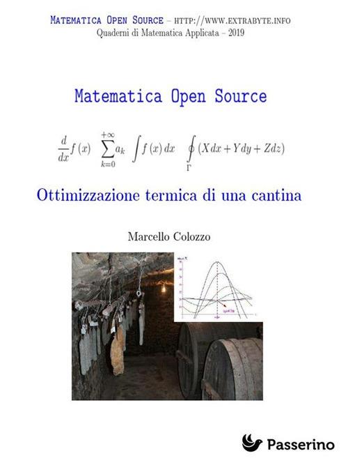 Ottimizzazione termica di una cantina - Marcello Colozzo - ebook