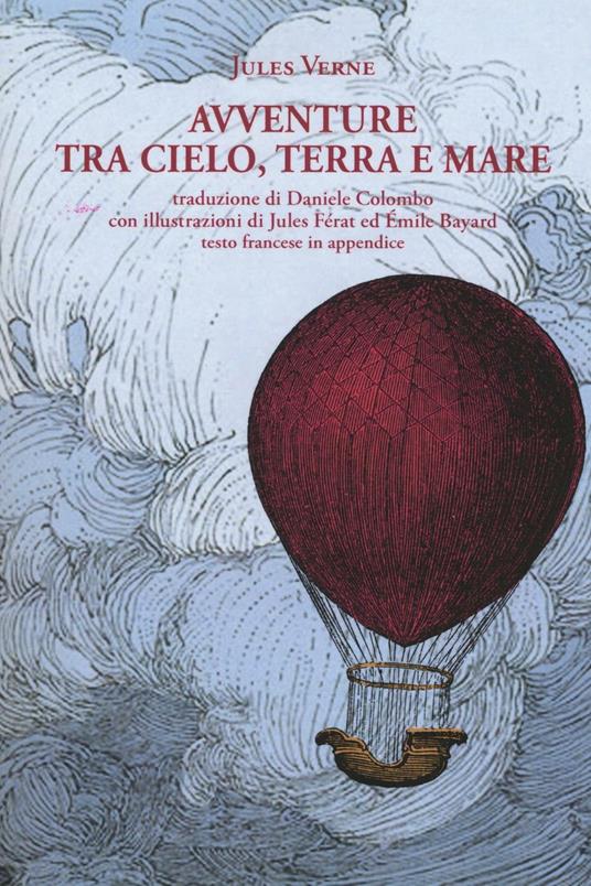 Avventure tra cielo, terra e mare - Jules Verne - copertina