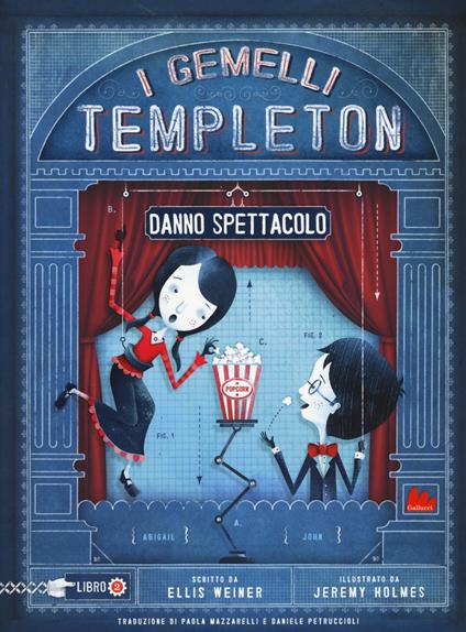 I gemelli Templeton danno spettacolo. Vol. 2 - Ellis Weiner - copertina