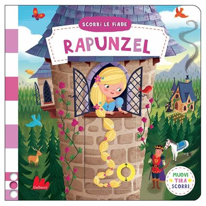 Rapunzel. Scorri le fiabe. Ediz. a colori - Dan Taylor - copertina