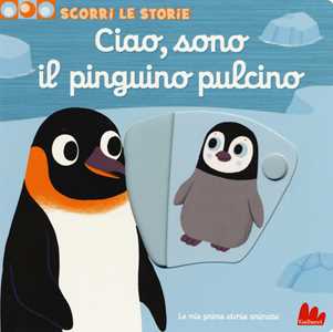 Ciao, sono il pinguino pulcino. Scorri le storie