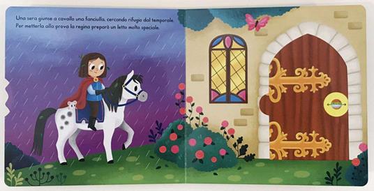 La principessa sul pisello. Scorri le fiabe. Ediz. a colori - Emma Martinez - 2