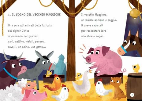 La fattoria degli animali di George Orwell. Ediz. a caratteri grandi - Lilith Moscon - 2