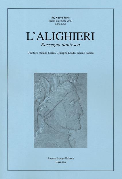 L' Alighieri. Rassegna dantesca. Vol. 56 - copertina