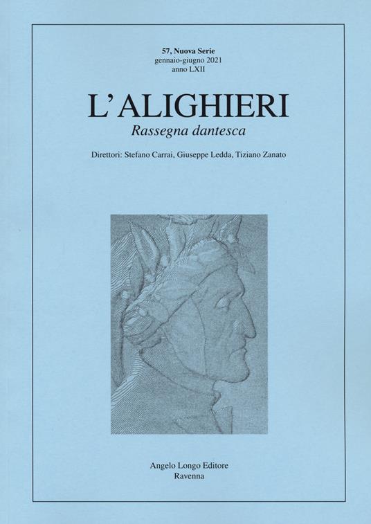 L' Alighieri. Rassegna dantesca. Vol. 57 - copertina