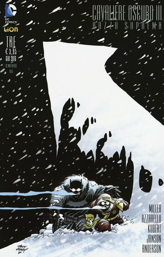 Razza suprema. Batman. Il cavaliere oscuro III. Vol. 3 - Azzarello - copertina