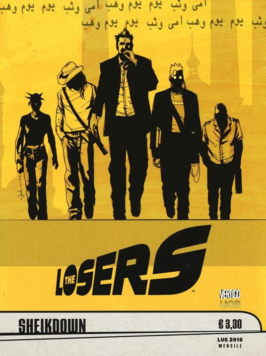The Losers. Vol. 4: Sheikdown - Andy Diggle,Jock - copertina