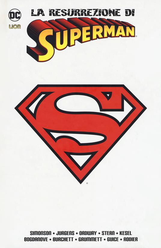 La resurrezione di Superman - copertina