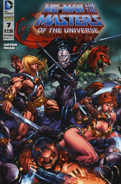 He-Man and the masters of the universe. Vol. 7 - Keith Giffen,Pop Mhan - copertina
