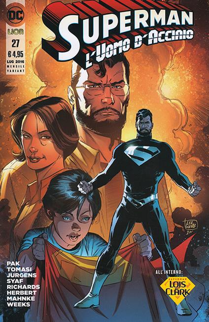 Superman. L'uomo d'acciaio. Ediz. variant. Vol. 27 - copertina