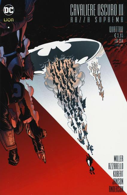 Razza suprema. Batman. Il cavaliere oscuro III. Vol. 4 - Frank Miller,Brian Azzarello,Andy Kubert - copertina