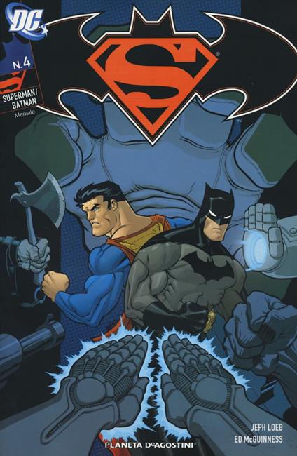 Superman/Batman. Vol. 4 - Jeph Loeb,Ed McGuinness - copertina