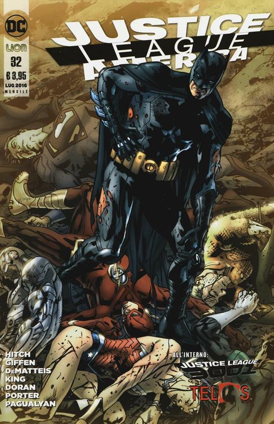 Justice League America. Vol. 32 - copertina