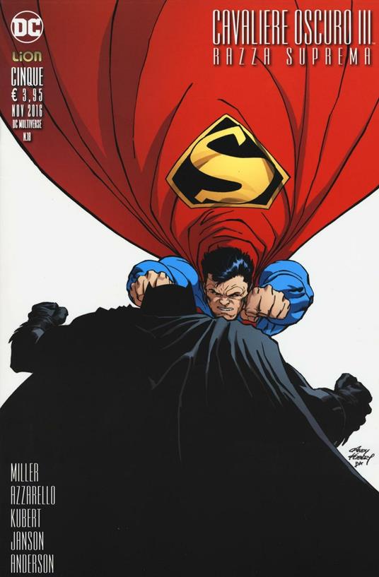 Batman DK III. Razza suprema. Vol. 5 - Frank Miller,Brian Azzarello,Andy Kubert - copertina
