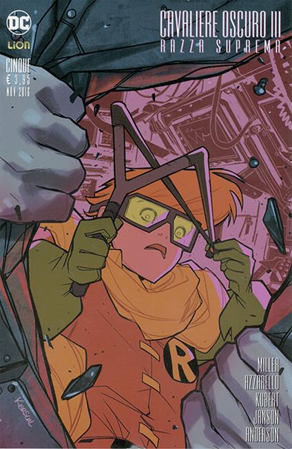 Batman DK III. Razza suprema. Vol. 5 - Frank Miller,Brian Azzarello,Andy Kubert - copertina