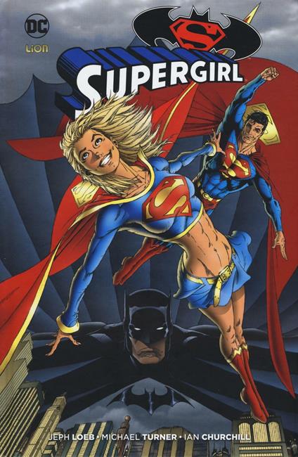 Batman/Superman: Supergirl. Variant - Jeph Loeb,Michael Turner,Ian Churchill - copertina